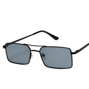 Fashion Tiny Narrow Rectangle Sunglasses Women Thin Small Sun Glasses Brand Designer Vintage Glasses