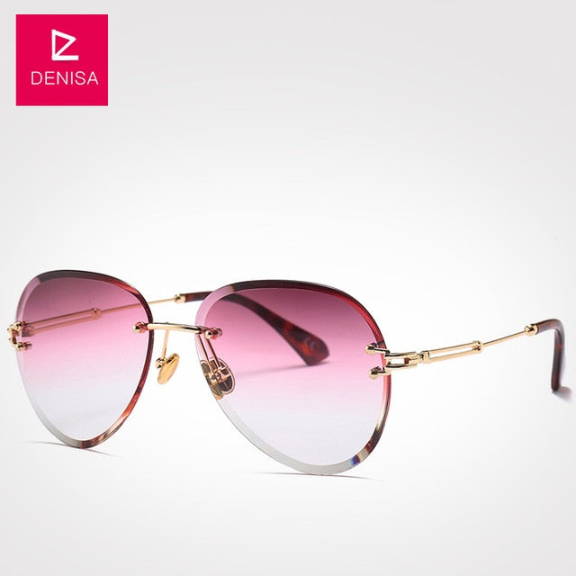 Sunglasses Women Men Driving UV400 Sun Glasses Clear Vintage Glasses