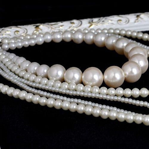 Women's Long Layered Chains / Pearl Strand / Long Necklace Multilayer, Normal Length White Fashionable Necklaces Jewelry