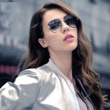 Sunglasses Women Men Driving UV400 Sun Glasses Clear Vintage Glasses