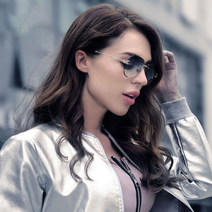 Sunglasses Women Men Driving UV400 Sun Glasses Clear Vintage Glasses