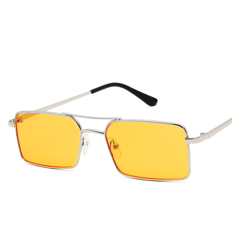 Fashion Tiny Narrow Rectangle Sunglasses Women Thin Small Sun Glasses Brand Designer Vintage Glasses