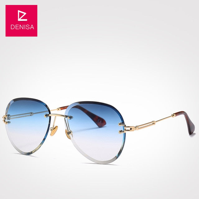 Sunglasses Women Men Driving UV400 Sun Glasses Clear Vintage Glasses