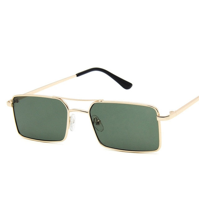 Fashion Tiny Narrow Rectangle Sunglasses Women Thin Small Sun Glasses Brand Designer Vintage Glasses