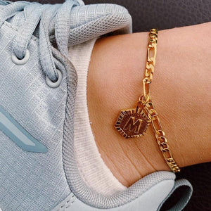 Anklet For Women A-Z Initial Letter